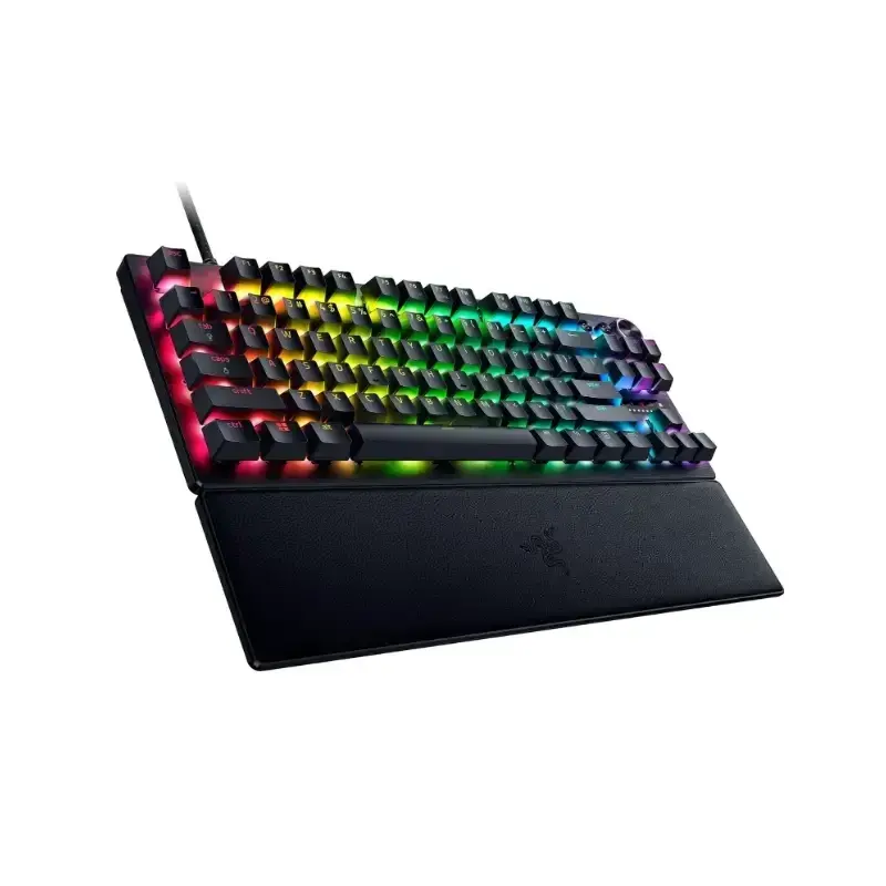TKL کیبورد گیمینگ با سیم ریزر مدل Huntsman V3   Pro